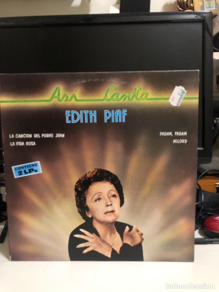 Discos de vinilo: Disco vinilo Edith Piaf As&iacute; canta - Foto 1