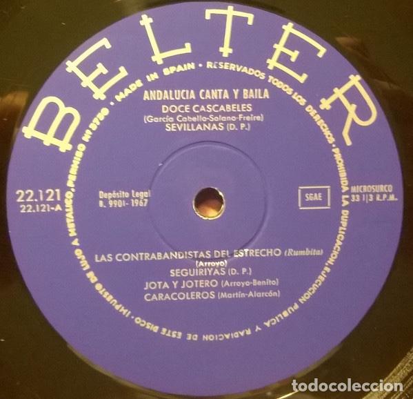 Discos de vinilo: Andalucia Canta Y Baila - Various - Foto 4