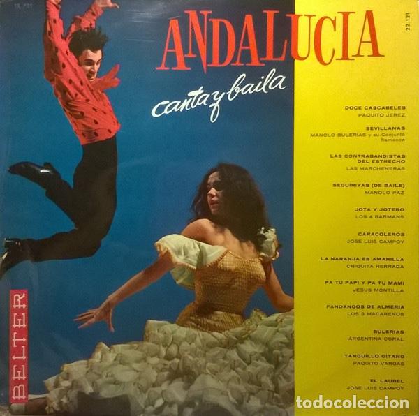 Discos de vinilo: Andalucia Canta Y Baila - Various - Foto 1