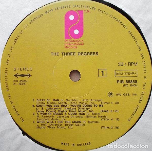 Discos de vinilo: The Three Degrees - The Three Degrees - Foto 5