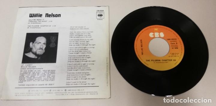 Discos de vinilo: Willie Nelson - Help Me Make It Through The Night (7&rdquo;, Single) - Foto 2