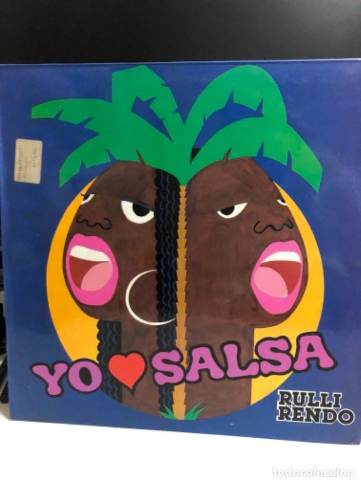 Discos de vinilo: Disco vinilo Rulli Rendo Yo ❤️ La salsa - Foto 1