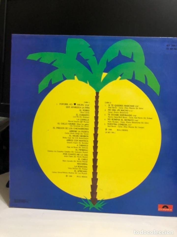 Discos de vinilo: Disco vinilo Rulli Rendo Yo ❤️ La salsa - Foto 2