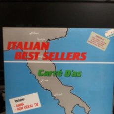 Discos de vinilo: DISCO VINILO ITALIAN BEST SELLERS. CARRÉ D’AS. Lote 237746520