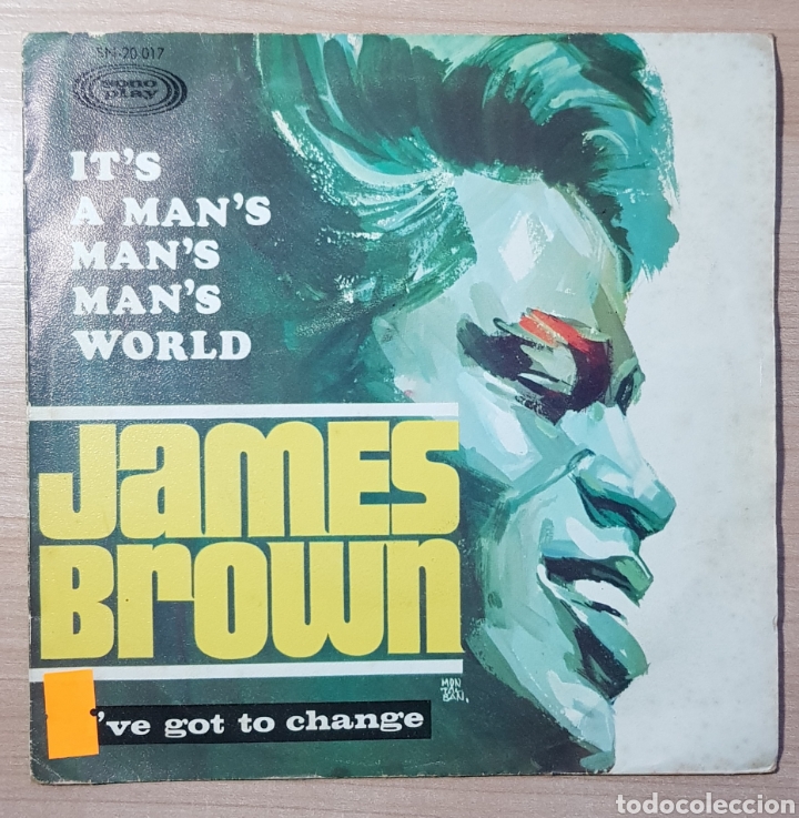 Discos de vinilo: James Brown Its a mans mans world 7&rdquo; - Foto 1