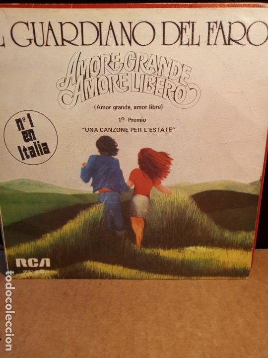 Vinyl records: IL GUARDIANO DEL FARO - AMORE GRANDE ...