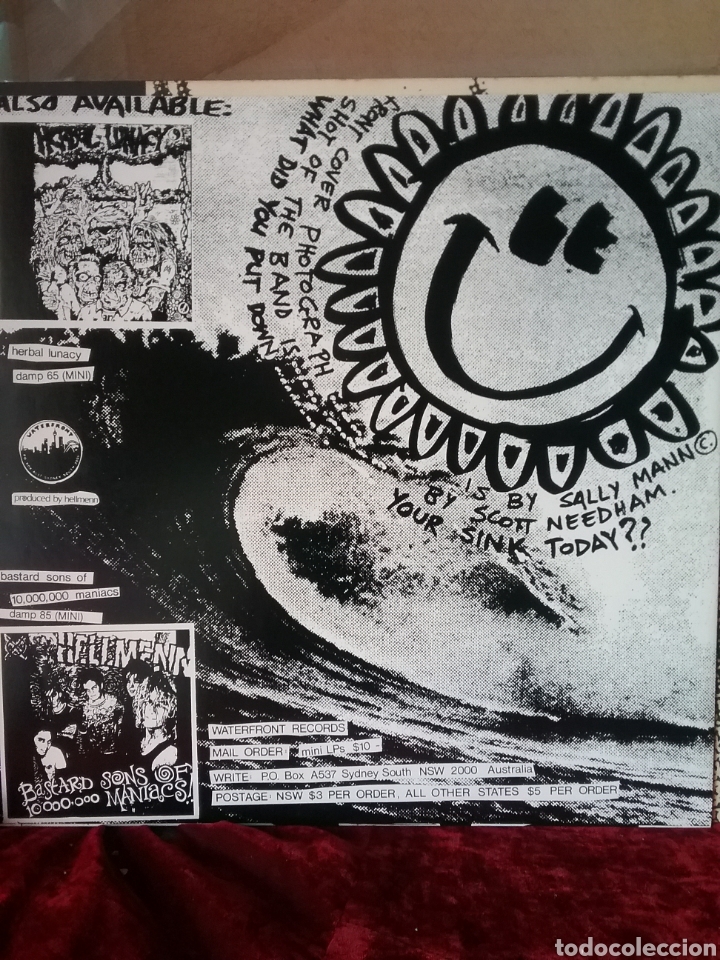 Discos de vinilo: HELLMENN 1990 AUSTRALIA Waterfront Records - Foto 3