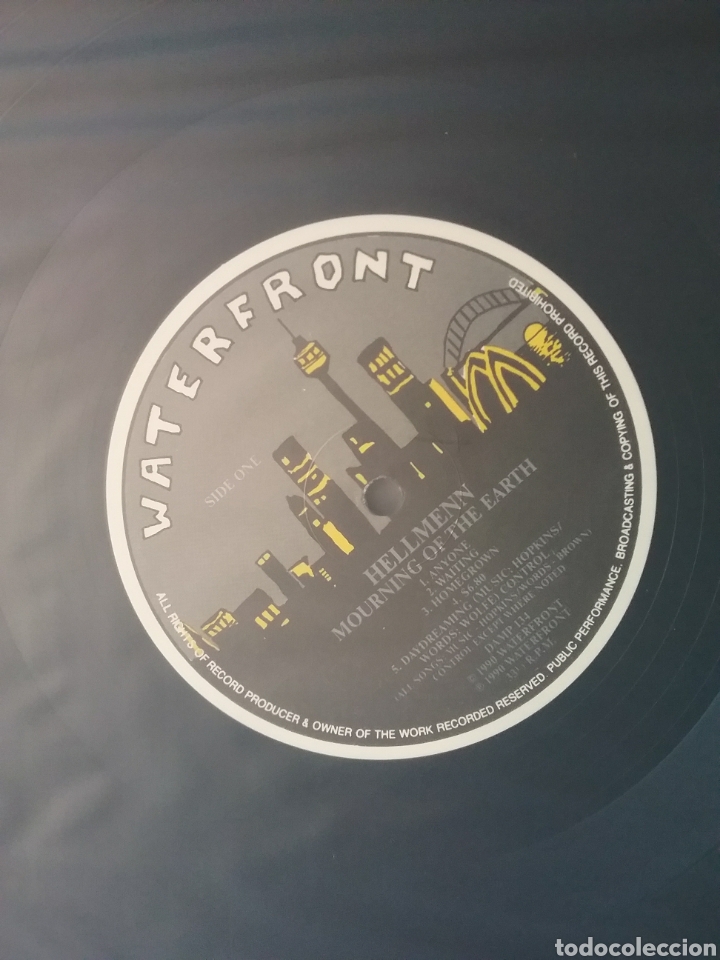Discos de vinilo: HELLMENN 1990 AUSTRALIA Waterfront Records - Foto 5