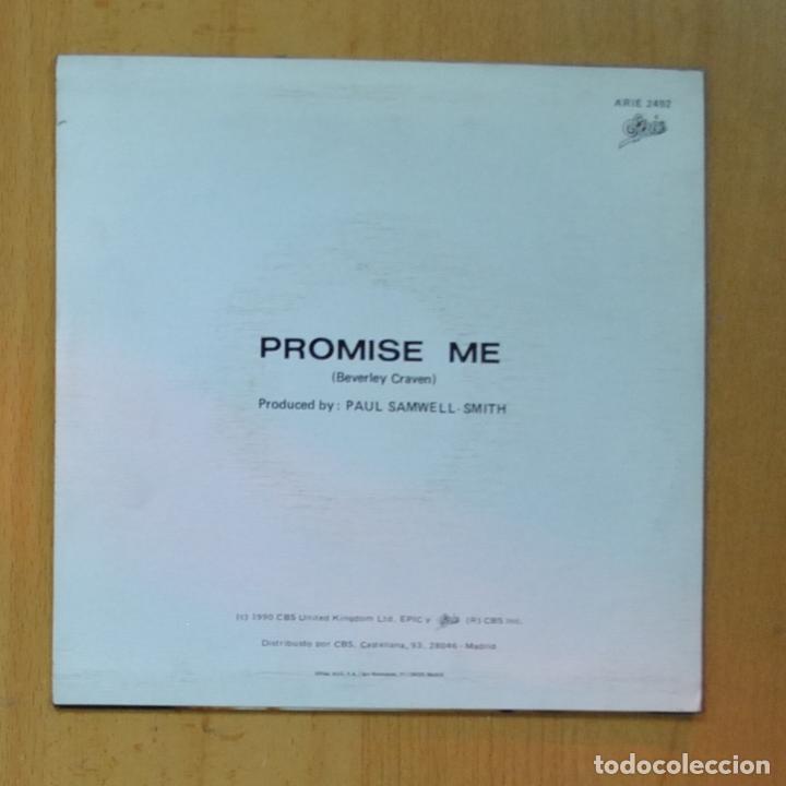 Discos de vinilo: BERVELEY KRAVEN - PROMISE - SINGLE - Foto 2