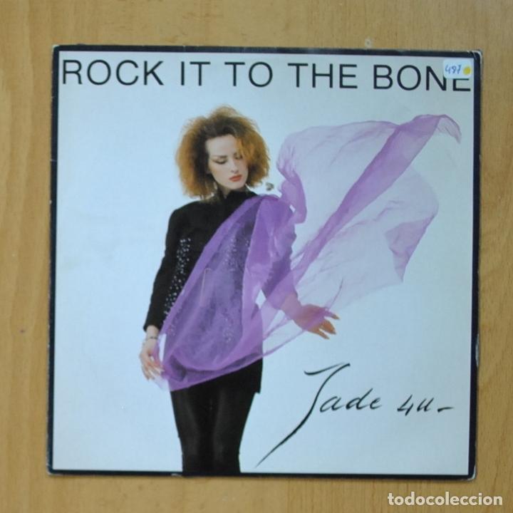 Discos de vinilo: JADE 4U - ROCK IT TO THE BONE - SINGLE - Foto 1