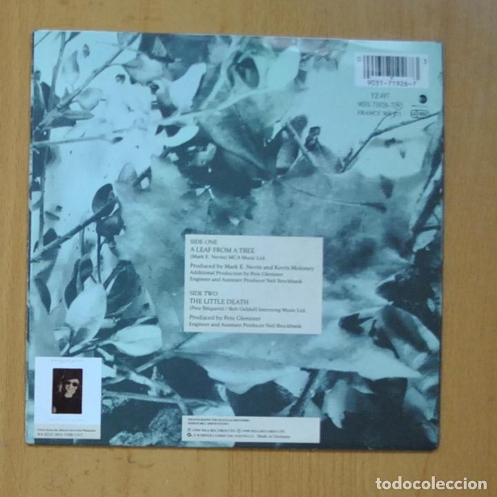 Discos de vinilo: MARY COUGHLAN - A LEAF FROM A TREE / THE LITTLE DEATH - SINGLE - Foto 2