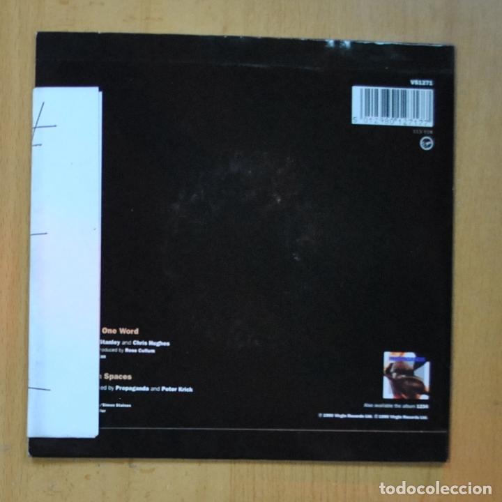 Discos de vinilo: PROPAGANDA - ONE WORD / SPACES - SINGLE - Foto 2