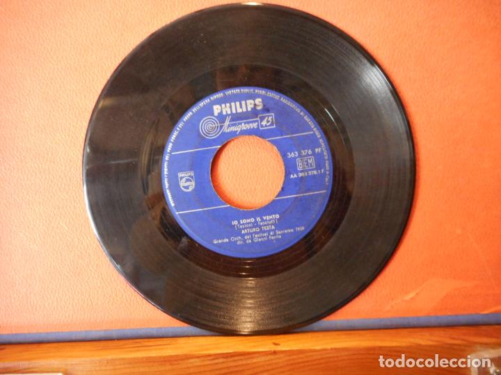Discos de vinilo: IO SONO IL VENTO. ARTURO TESTA. PHILIPS. - Foto 1