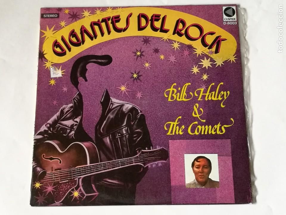 Discos de vinilo: BILL HALEY & THE COMETS - GIGANTES DEL ROCK - 1981 -LP - Foto 1