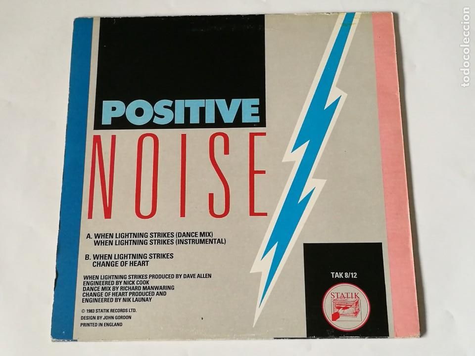 Discos de vinilo: Positive Noise - When Lightning Strikes - 1983 - Foto 2