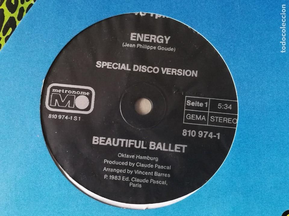 Discos de vinilo: Beautiful Ballet - Energy / Work-Out - 1983 - Foto 1