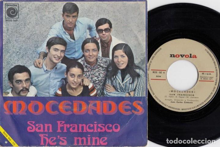 Discos de vinilo: MOCEDADES - SAN FRANCISCO - SINGLE DE VINILO - Foto 1