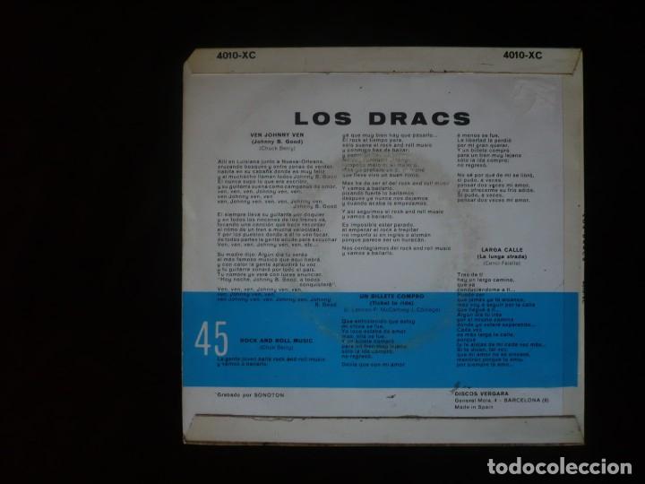 Discos de vinilo: los dracs - un billete compro - Foto 2