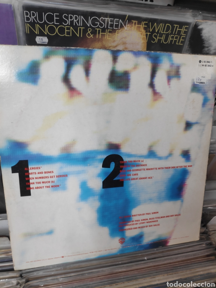 Discos de vinilo: Paul Simon hearts and Bones - Foto 2