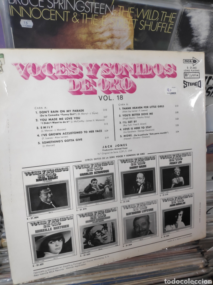 Discos de vinilo: Voces y sonidos de oro Jack Jones - Foto 2