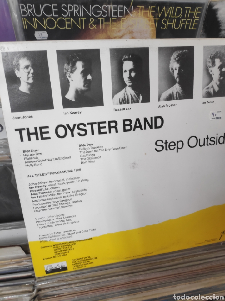 Discos de vinilo: The oyster band step outside - Foto 2