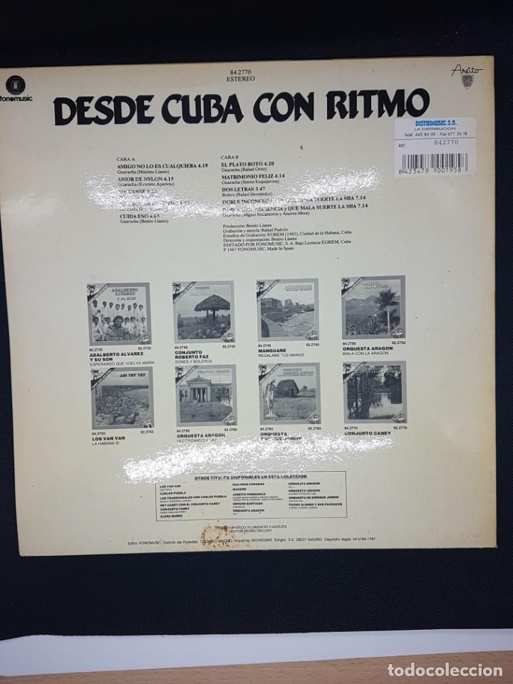 Discos de vinilo: CONJUNTO CANEY - VER A BAILAR RUMEBERO - CUBA - Foto 2