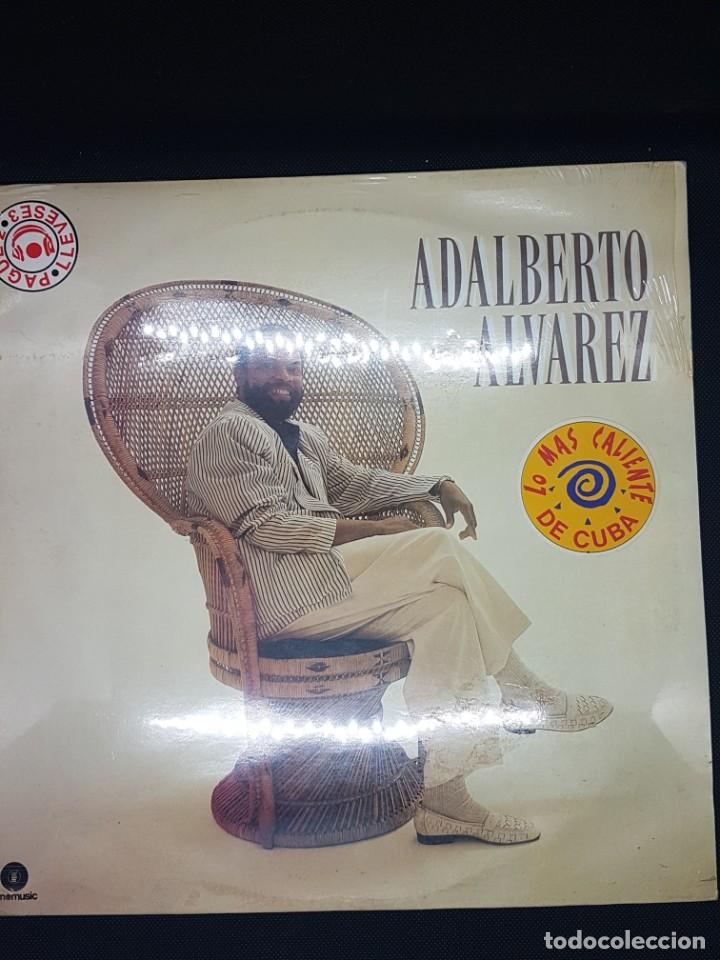 Discos de vinilo: ADALBERTO ALVAREZ - Disco con Grandes Exitos - Foto 1