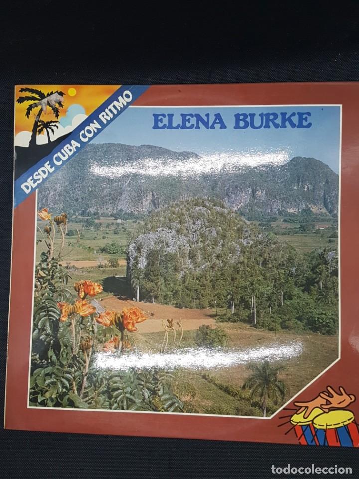 Discos de vinilo: ELENA BURKE - Desde Cuba con Ritmo - - Foto 1