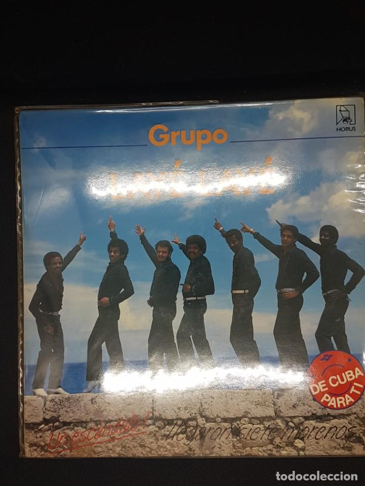 Discos de vinilo: LAY&Eacute; LAY&Eacute; Llegaron 7 morenos CUBA - Foto 1