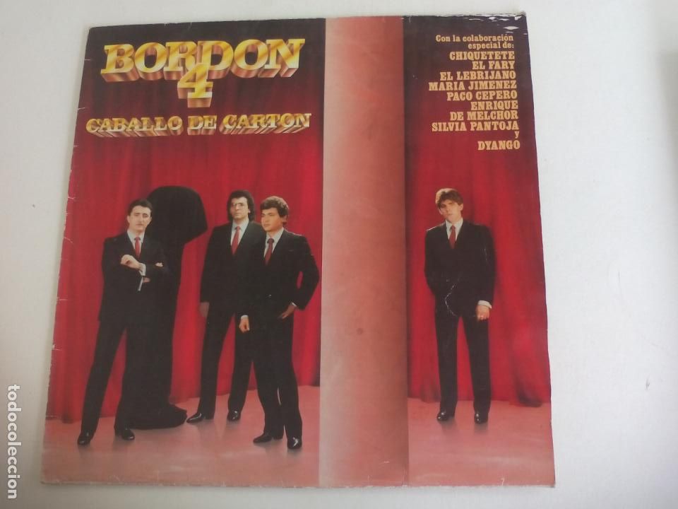 Discos de vinilo: BORDON 4 - CABALLO DE CARTON - EMI 1986 - Foto 1