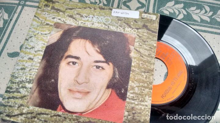 Disques de vinyle: SINGLE (VINILO) DE SANDRO A&Ntilde;OS 70