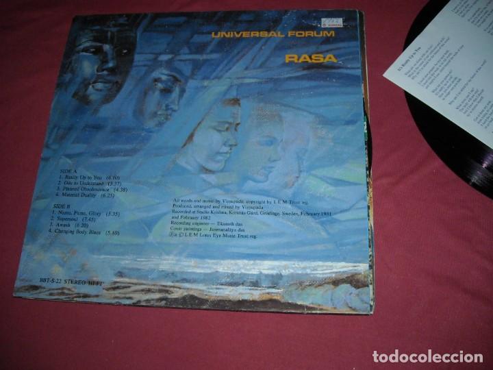 Discos de vinilo: RASA LP -UNIVERSAL FORUM-CON ENCARTE - Foto 2