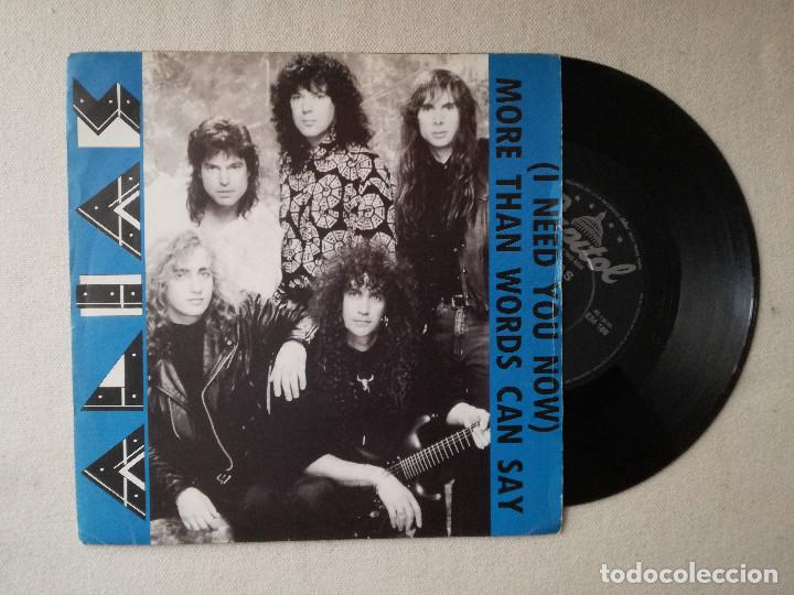 Discos de vinilo: ALIAS - MORE THAN WORDS CAN SAY (EMI) SINGLE PEDIDO MINIMO 7&euro; - Foto 1