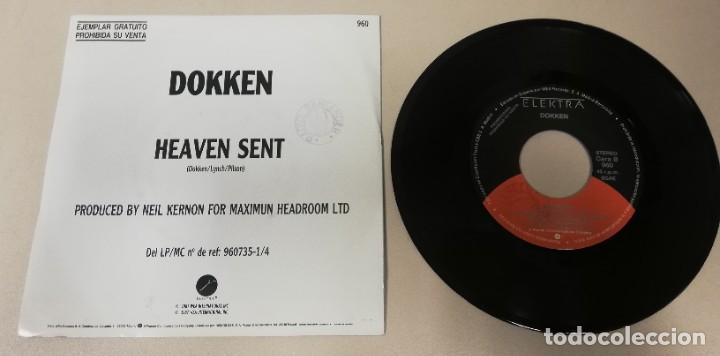 Discos de vinilo: Dokken - Heaven Sent (7&rdquo;, Promo) - Foto 2
