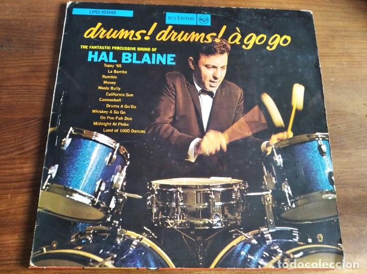 Dischi in vinile: HAL BLAINE - Drums! Drums! Drums! *** LP ORIGINAL ALEM&Aacute;N 1965