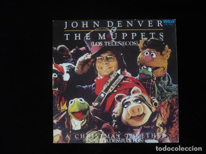 Discos de vinilo: JOHN DENVER Y LOS TELE&Ntilde;ECOS - Foto 1