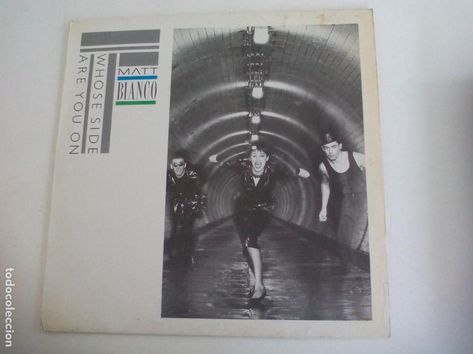 Discos de vinilo: MATT BIANCO - WHOSE SIDE ARE YOU ON - LP - WEA 1984. - Foto 1