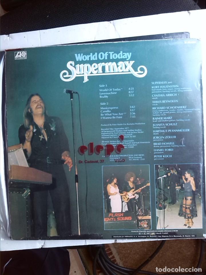 Discos de vinilo: SUPERMAX - WOLD OF TODAY 1978 - Foto 2