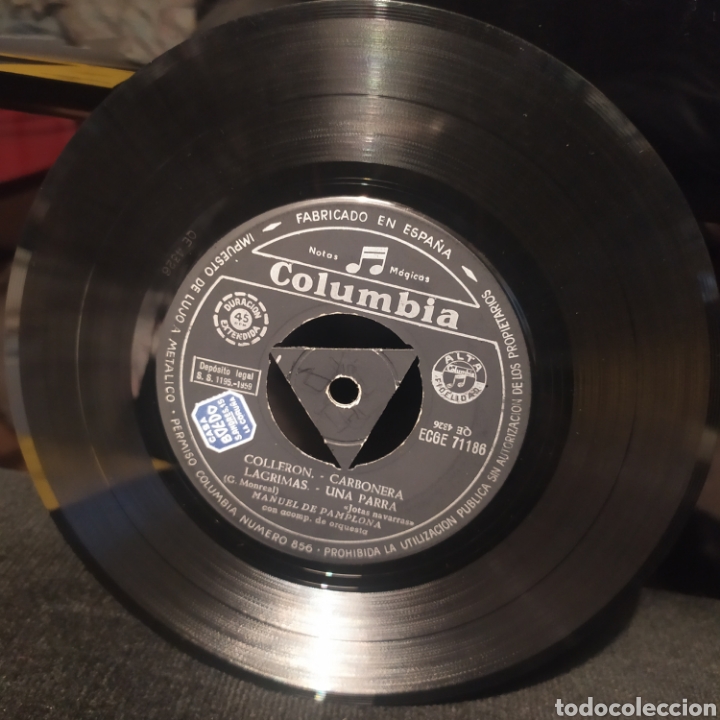 Discos de vinilo: Manuel De Pamplona - Jotas Navarras - Foto 3