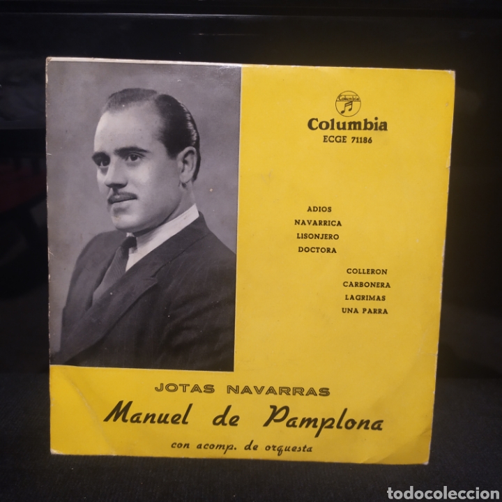 Discos de vinilo: Manuel De Pamplona - Jotas Navarras - Foto 1