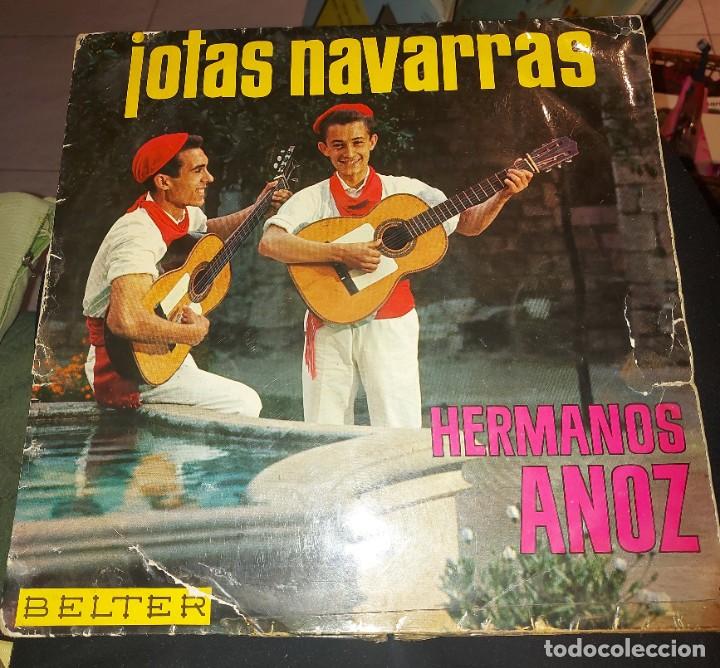 Discos de vinilo: &rdquo;JOTAS NAVARRAS, HERMANOS ANOZ&rdquo; VINILO - Foto 1