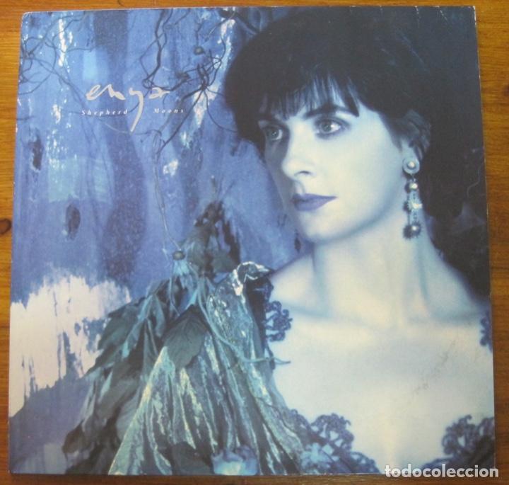 Discos de vinilo: Enya-Shepherd Moons lp Ed. Alemana, disco Ex - Foto 1