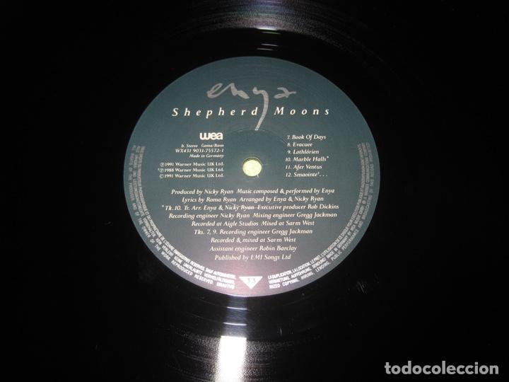 Discos de vinilo: Enya-Shepherd Moons lp Ed. Alemana, disco Ex - Foto 4