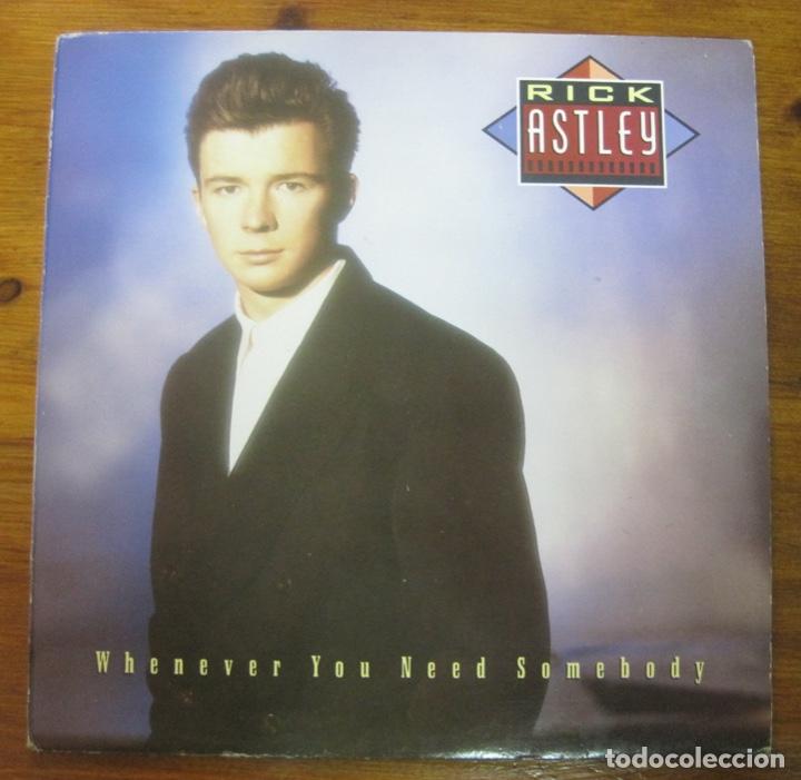 Discos de vinilo: Rick Astley Whenever You Need Somebody - Foto 1