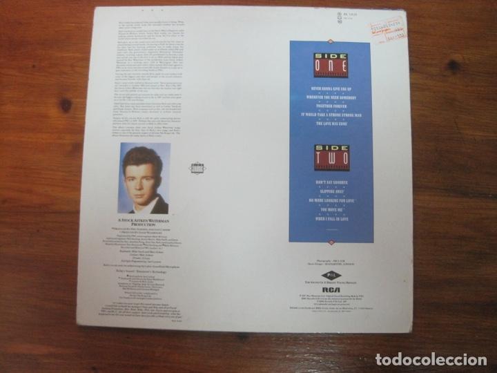 Discos de vinilo: Rick Astley Whenever You Need Somebody - Foto 2