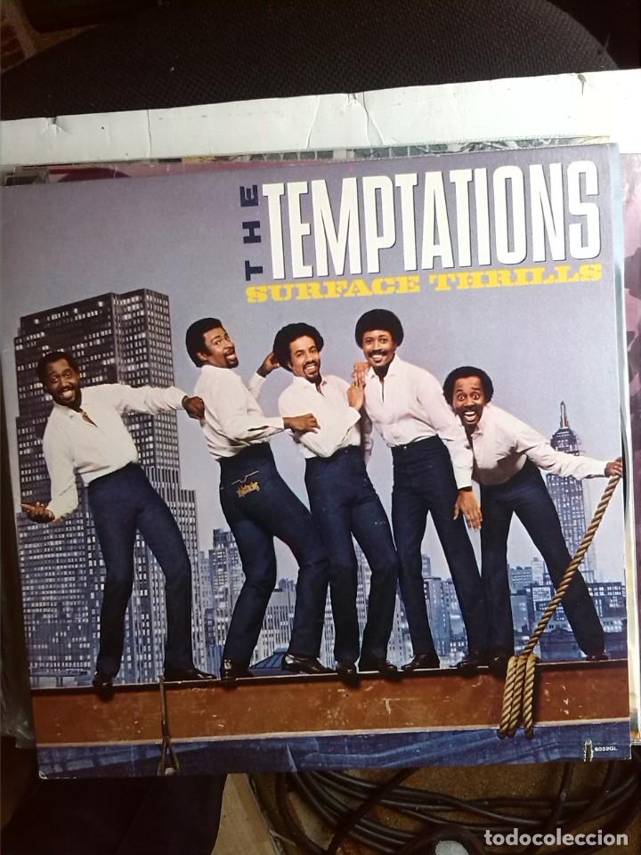 Discos de vinilo: THE TEMPTATIONS - SURFACE THRILLS 1983 USA - Foto 1