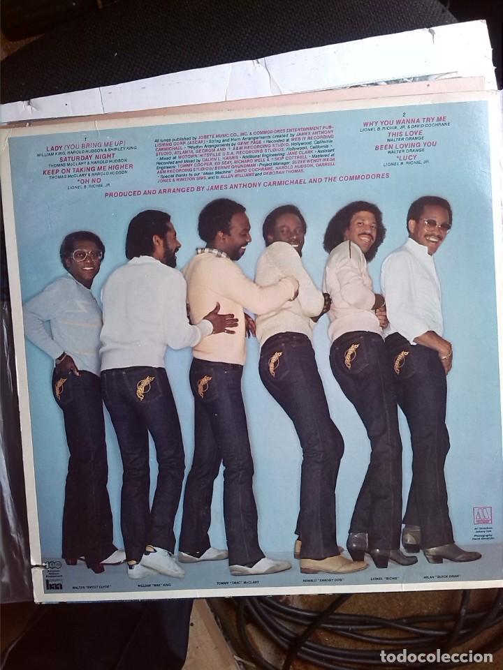 Discos de vinilo: COMMODORES - IN THE POCKET 1981 - Foto 2