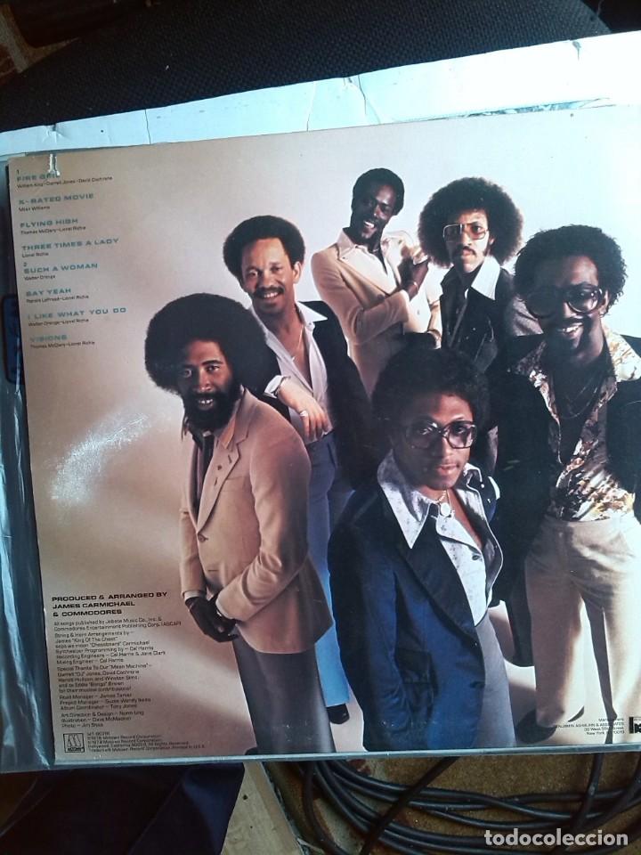Discos de vinilo: COMMODORES - NATURAL HIGH 1978 USA - Foto 2