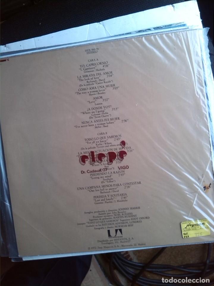 Discos de vinilo: SHIRLEY BASSEY - YO, CAPRICORNIO 1972 - Foto 2