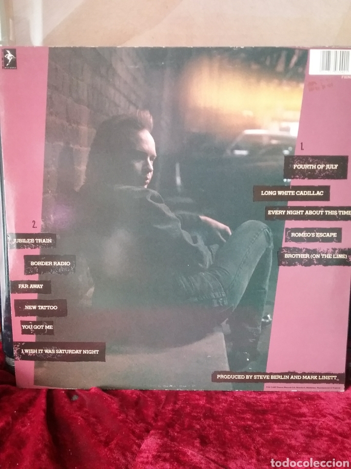 Discos de vinilo: DAVE ALVIN 1987 DEMON RECORDS - Foto 2